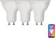Xanlite Becuri Smart LED 5W pentru Dulie GU10 Alb reglabil 345lm 3buc