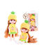 Keychain Fruit Doll Plastic Ananas