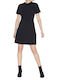 Armani Exchange Mini Kleid Schwarz