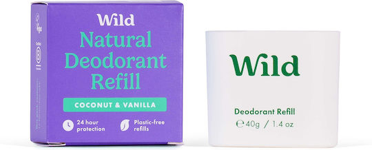 Wild Coconut And Vanilla Deodorant Refill 40gr