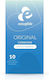 Easyglide Easyglide Condoms Original 10pcs 52mm Thin for Natural Feeling with Ridges Natural