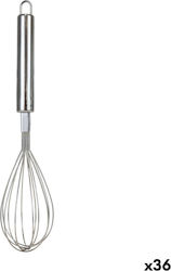 BigBuy Egg Beater Metallic 28cm