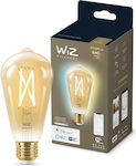 WiZ Smart Λάμπα LED 50W για Ντουί E27 και Σχήμα ST64
