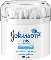 Johnson & Johnson Baby Cotton Buds 200pcs