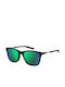 Under Armour Unisex Ochelari de soare cu Negru Cadru și Verde Oglindă Lentilă UA GAMUT 807/Z9