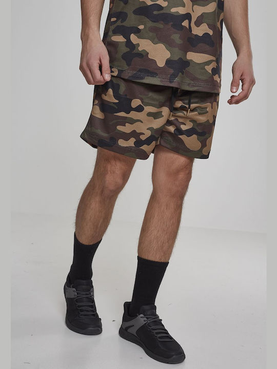 Urban Classics Men's Shorts Chino Camo Wood Camo