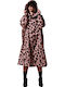 Women's Long Fur Pink Panther