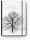 adBook Notebook B5 with Blank Pages and Elastic White