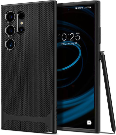 Spigen Neo Hybrid Back Cover Plastic 2mm Black (Galaxy S24 Ultra)