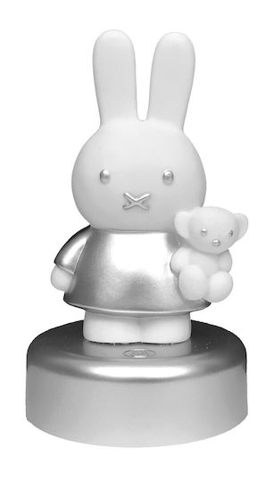 Miffy LED Детско Декоративно Осветление Touch Сребрист 16εκ.