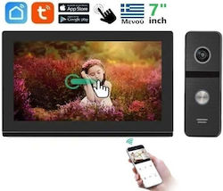 Joytimer Wireless Video Intercom Set Black