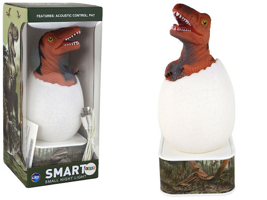 Lumini LED Lampă decorativă pentru copii Atingere T-rex Roșu