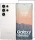 Vivid Back Cover Silicone Set with Glass Black (Galaxy S24 Ultra)