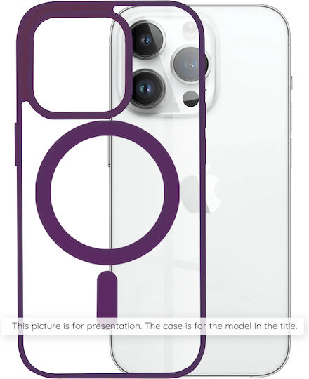 Techsuit Magsafe Pro Back Cover Πλαστικό / Σιλικόνης Μωβ (Galaxy S24+)
