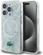 Lacoste Double Layer Repeat Magsafe Back Cover Πλαστικό Λευκό (iPhone 15 Pro)