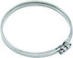 Inox Shell Chimney Clamp Inox 120mm Silver