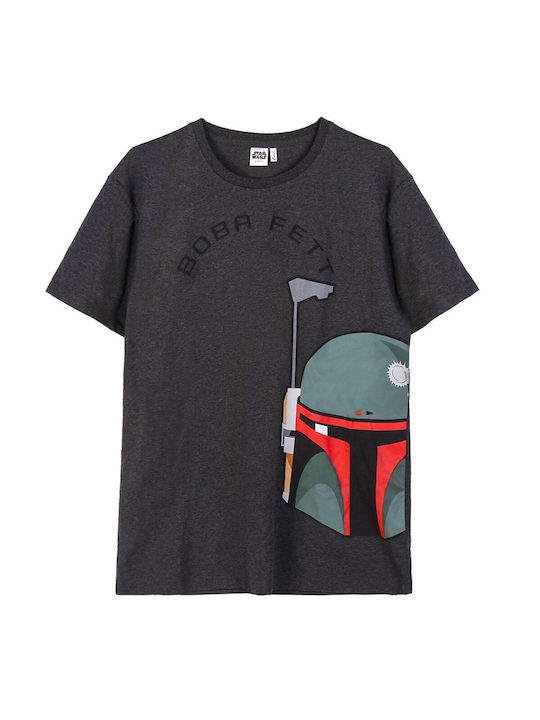 Cerda T-shirt Star Wars Black Cotton