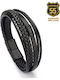 Leather 55 Herren Armband aus Leder