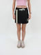 Religion Mini Envelope Skirt in Black color