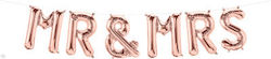 Balloon Marriage Letter Rose Gold Pink Gold