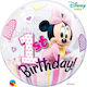 Balloon Bubble Jumbo Minnie Round 56cm