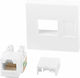 Lanberg Stecker RJ-45 Weiß (S5609312)