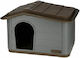 Kerbl Hundehaus Kunststoff Außenbereich Gray 60x51x41cm