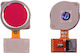 Flex Cable with Fingerprint in Red color for Xiaomi Redmi 7.