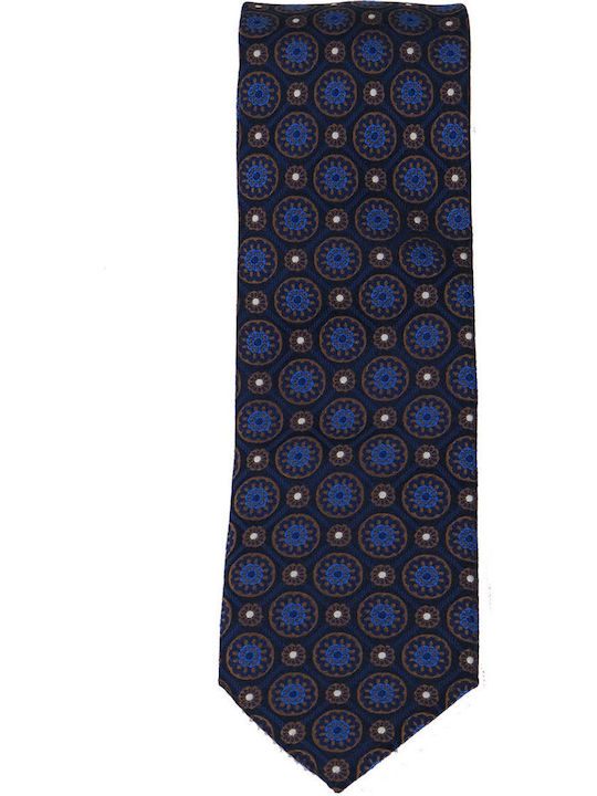 Stefano Mario Männer Krawatte Monochrom in Blau Farbe