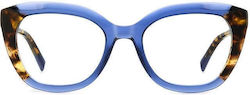 Missoni Damen Acetat Schmetterling Braun Schild...