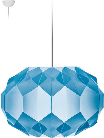 Starlight Pendant Light Light Blue with Socket E27 38x38cm KIT without cable suspension