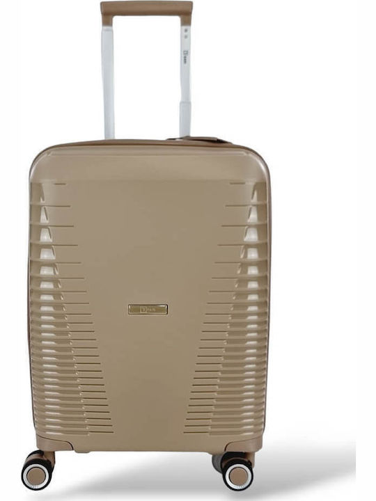 Rain Travel Cabin Suitcase Hard Gold with 4 Whe...