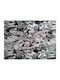 Decorative Sticker Glass Black And White Boom 1pcs 100x135cm