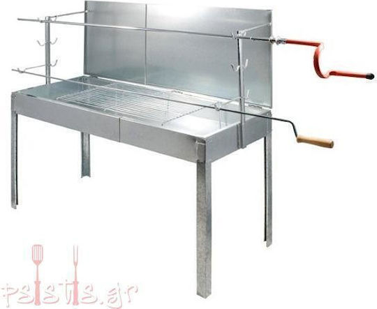 Biofan Barbecue Spit with Handle 140cm