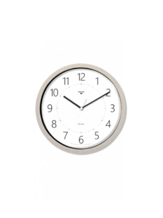 Virtime Wall Clock Beige Ø25cm