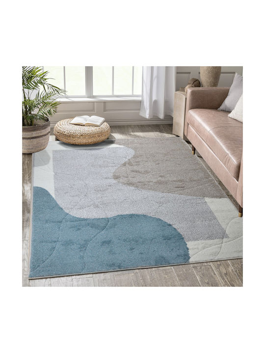 Saray Home Vegas Rug Rectangular Blue