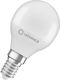 Ledvance Λάμπα LED 4.9W για Ντουί E14 και Σχήμα G45 Θερμό Λευκό 470lm