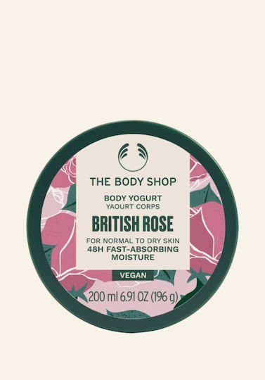 The Body Shop Loțiune de Corp Hidratantă British Rose Pentru Toate Tipurile de Piele 200ml