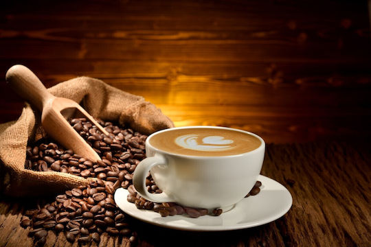 Compoziție62 Boabe De Cafea 3 Cadre Pe Pânză 90x60cm
