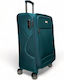 Olia Home Large Travel Suitcase Petrol with 4 W...