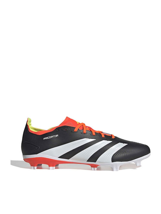 adidas Predator League Ποδοσφαιρικά Παπούτσια με Τάπες FG Core Black / Cloud White / Solar Red