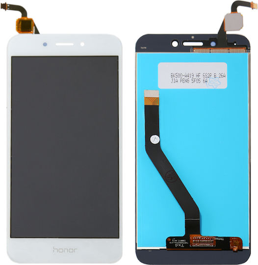 Οθόνη με Μηχανισμό Αφής για Honor 6a (Λευκό)