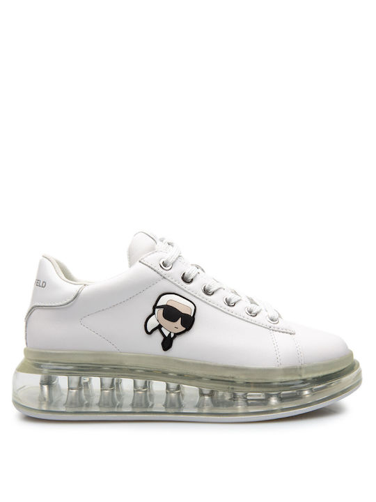 Karl Lagerfeld Γυναικεία Sneakers Λευκά