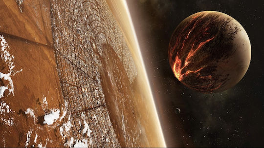 Tapet Autocolant Impact In Universe 200x150cm Lavabil