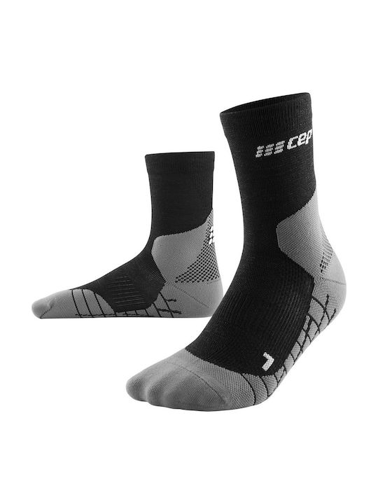 CEP Light Merino Men's Patterned Socks Black