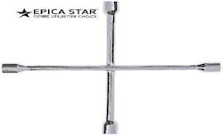 Epica Star Kreuz-Autoreifen-Schraubenschlüssel 17/19/21 und 23mm