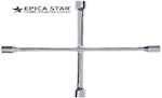 Epica Star Cross Car Wheel Wrench 17/19/21 and 23mm