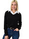 Potre Women's Blouse Long Sleeve Black