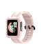 Solid Color Watch Λουράκι Σιλικόνης Ροζ (Redmi Watch 2 Lite)