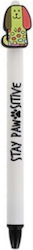 Total Gift Stay Pawsitive Kugelschreiber (Verschiedene Designs oder Farben)